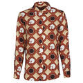 Chemise Soi Paris x Spartoo PICNIC Marron Grenoble