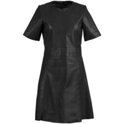 Robe Oakwood Robe en cuir feline Ref 53701 Noir