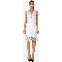 Robe Vero Moda Robe en dentelles F, Blanc