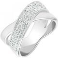 Bijoux Sc Crystal B2846-ARGENT-T18-56 Argent&eacute;