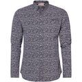 Chemises/chemisettes sur Grenoble : Chemise Petrol Industries SIL412 5147 DARK PETROL