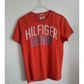 T-shirt Tommy Hilfiger Tee-shirt orange Hilfiger Denim