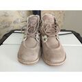 Bottines enfant Kickers Bottines kickers coloris beige avec inserts dor&eacute;s Beige
