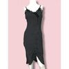 Robe courte Sinequanone Sinequanone - Robe Noire &agrave; Pois T. 36 Noir