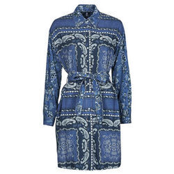 Robe courte Liu Jo ABITO CAMICIA DEN.BLUE PRINTS WASH