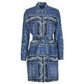Robe courte Liu Jo ABITO CAMICIA DEN.BLUE PRINTS WASH