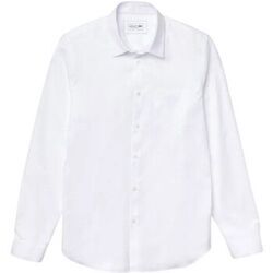 Chemise Lacoste Chemise Homme REF 54654 001 blanc