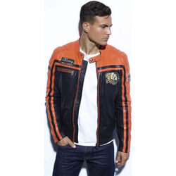 Veste Daytona PERKINS BLACK/ORANGE