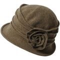 Chapeau Chapeau-Tendance chapeau cloche 100% laine