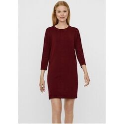 Robe Vero Moda Robe pull F, Bordeaux