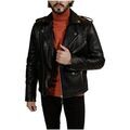 Blouson Redskins Blouson Cuir Homme Ref 55022 Noir Grenoble