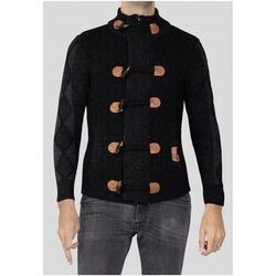 Pull Kebello Gilet manches longues col rond H, Noir
