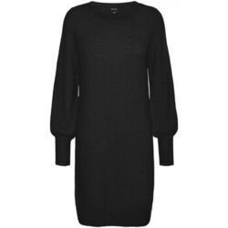 Robe Vero Moda Robe pull F, Noir