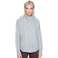 Pull sur Grenoble : Pull Deeluxe Pull col roulé Femme Gris - Gris