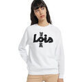 Pull sur Grenoble : Sweat-shirt Lois Sweat Femme LOIS col rond Blanc -