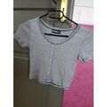 T-shirt Tally Weijl Tee shirt crop top Grenoble