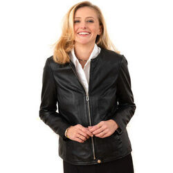 Veste Rose Garden ELISA LAMB RUBY LIGHT CURVE BLACK