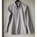 Chemise Uniqlo Chemise homme Uniqlo couleur bleu jean clair, T. S (grand XS)