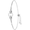 Bracelets Sc Crystal B3155-ARGENT Argent&eacute;