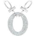 Collier Sc Crystal B3033-ARGENT Argent&eacute; Grenoble