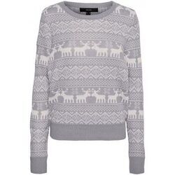 Pull Vero Moda Pull en maille F, Gris