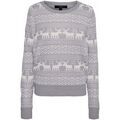 Pull Vero Moda Pull en maille F, Gris