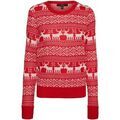 Pull Vero Moda Pull en maille Rouge F