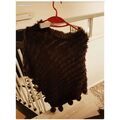 Gilets sur Grenoble : Gilet Sans marque Poncho fourrure marron