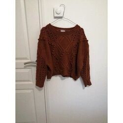Pull Killibi Pull ajour&eacute; Marron