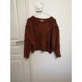 Pull sur Grenoble : Pull Killibi Pull ajouré Marron