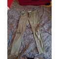 Jeans Shein Jeans &agrave; trou Kaki Grenoble
