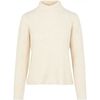 Pull Pieces Pull en mailles F, Blanc
