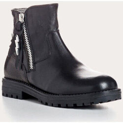 Bottines enfant Reqin's Bottines Fille Tornade Cuir Noir -