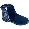 Bottines enfant Reqin's Bottines Fille Michelle Peau Nuit -