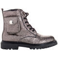 Bottines enfant Reqin's Rangers Fille Tipik metal plomb - Argent&eacute;