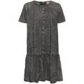 Robe Noisy May Robe en denim F, Gris Grenoble