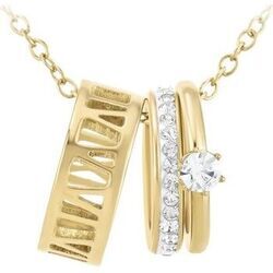 Collier Sc Boh&egrave;me B3020-DORE Dor&eacute;