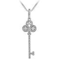 Collier Sc Crystal B3081-ARGENT Argent&eacute; Grenoble