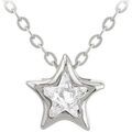 Collier Sc Crystal B3085-ARGENT Argent&eacute; Grenoble