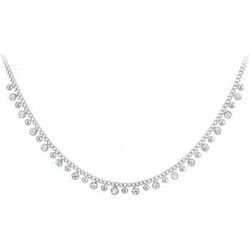 Collier Sc Crystal B3120-ARGENT Argent&eacute;