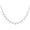 Collier Sc Crystal B3125-ARGENT Argent&eacute; Grenoble