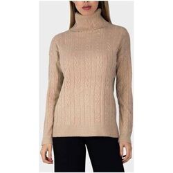 Pull Kebello Pull col roul&eacute; F, Beige Beige
