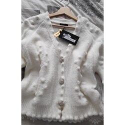 Gilet Ciao Milano Gilet tout doux blanc