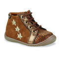 Baskets montantes enfant GBB DAVIA Marron