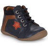 Baskets montantes enfant GBB CARSON Marine