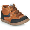 Baskets montantes enfant GBB VIGO Marron