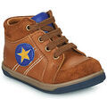Baskets montantes enfant GBB GASTON Marron