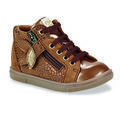 Baskets montantes enfant GBB VALA Marron