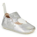 Ballerines enfant Easy Peasy MY BLUBLU AILE Argent&eacute;