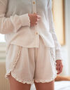 Short C&eacute;leste ZOE Blanc